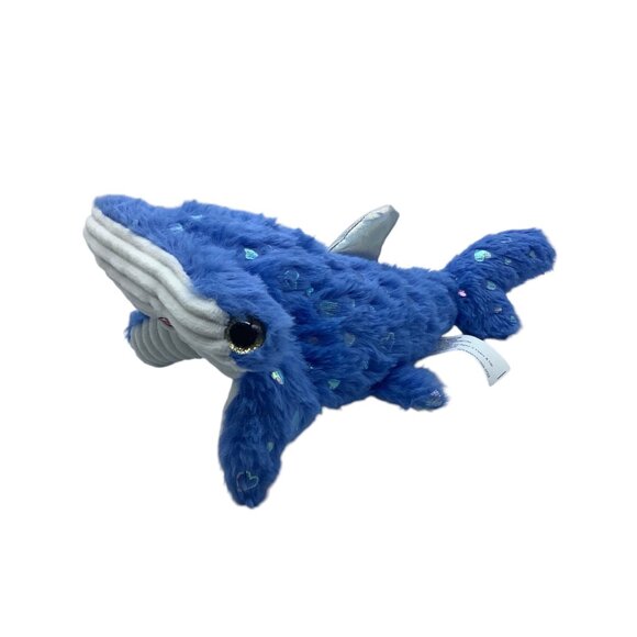 Blue Hammerhead Shark Plush Toy 12" Soft Stuffed Animal Embroidered Textured - Picture 1 of 10